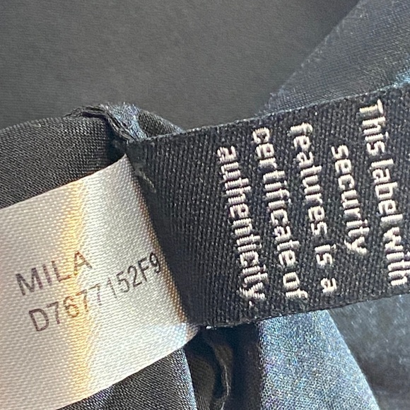 Diane Von Furstenberg Exclusively for Neiman Marcus Black Mini Dress - Picture 9 of 9